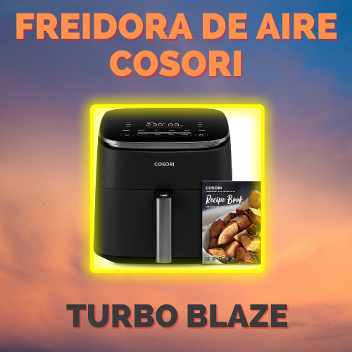 Freidora de aire COSORI Turbo Blaze: cocina más rápido, más fácil