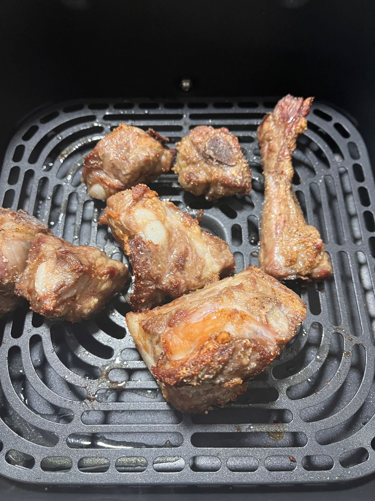 Costilla de cerdo asada