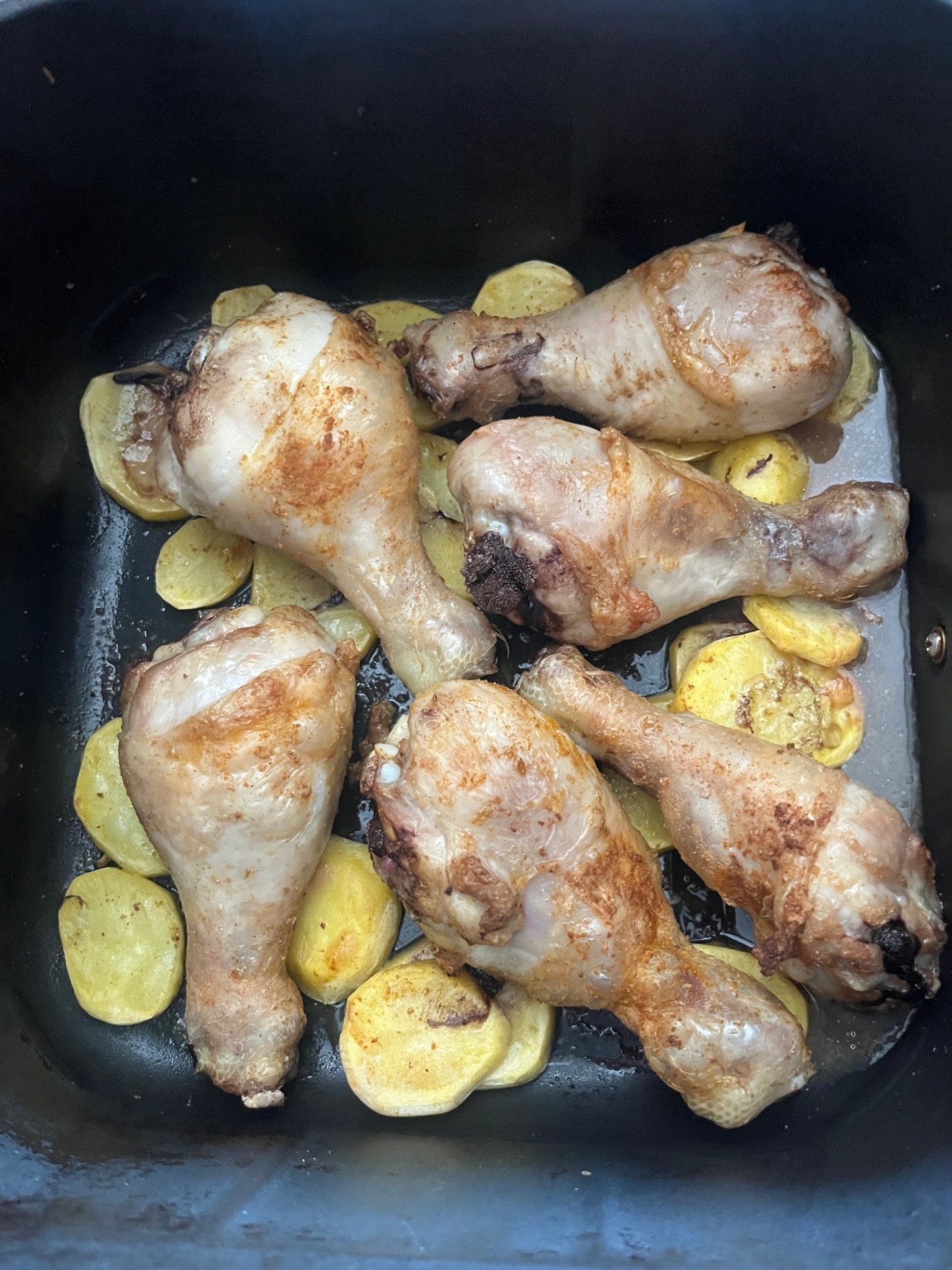 Jamoncitos de pollo con patatas