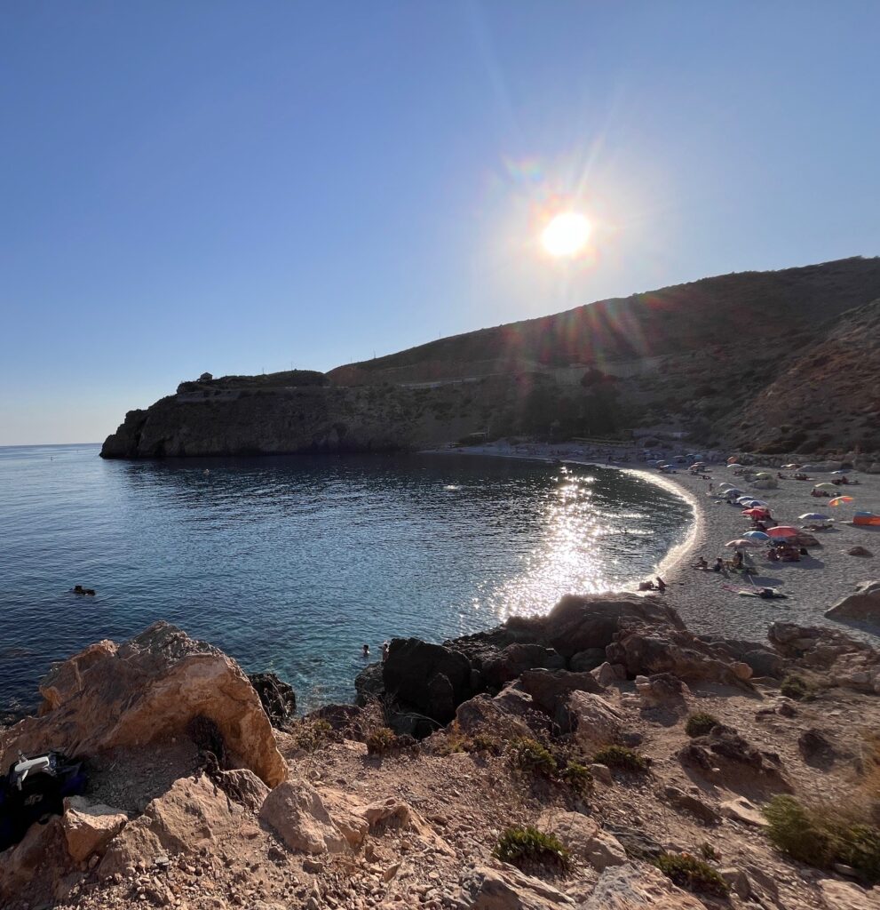 Vistas de la playa